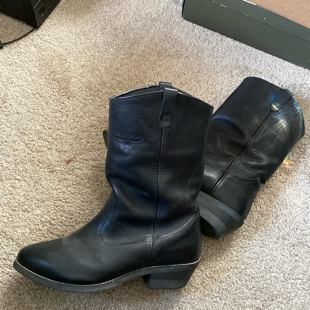 Mason Western Cowboy Work Boot